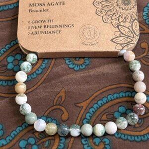 Moss Agate Bracelet